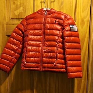Polo Ralph Lauren Vibrant Red Puffer Jacket